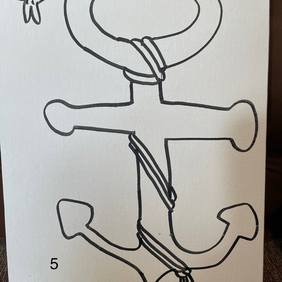 Canvas paint kits - hand drawn (Summer Prints for Sale) - Picture 8 of 15